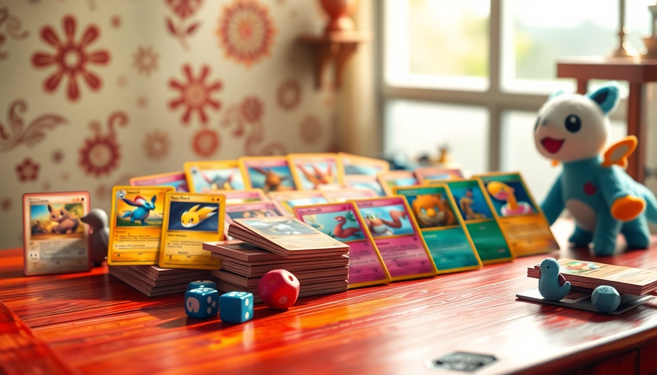 Explore a vibrant collection of Pokémon TCG cards in India, showcasing rare characters and collecting accessories.