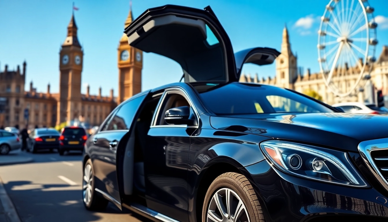 Experience a premium london chauffeur service featuring a luxury car and expert driver in London.