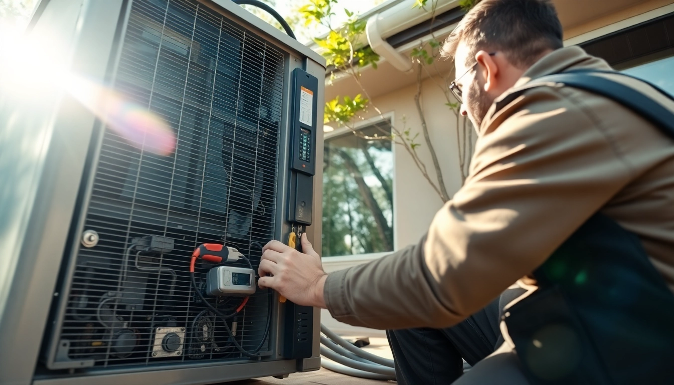 Technician performing ac repair Glendale AZ in a residential setting designed for high quality service.