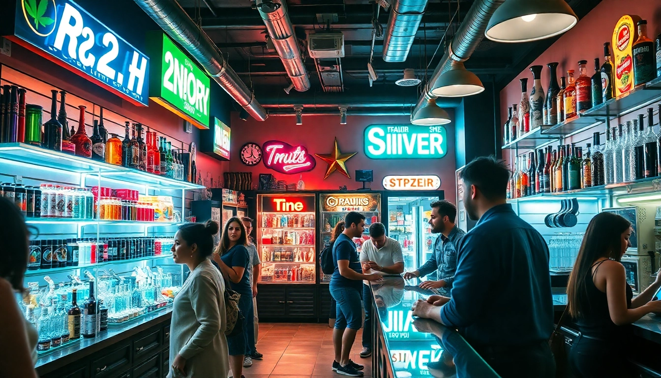 Visit the 24 Hour Smoke Shop near me Miami with diverse products and a vibrant atmosphere.